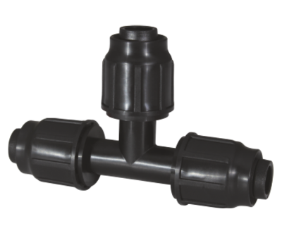 Тройник для капельного полива 16 x 16 x 16 (Poliext 04590010 PN4)
