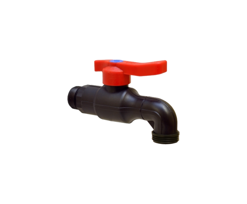 Садовый кран 3/4" НР x 3/4" ВР (Poliext 07530020)